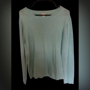 J Crew Ice blue sweater